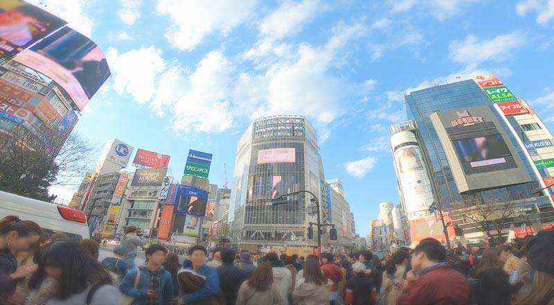 渋谷スクランブル交差点