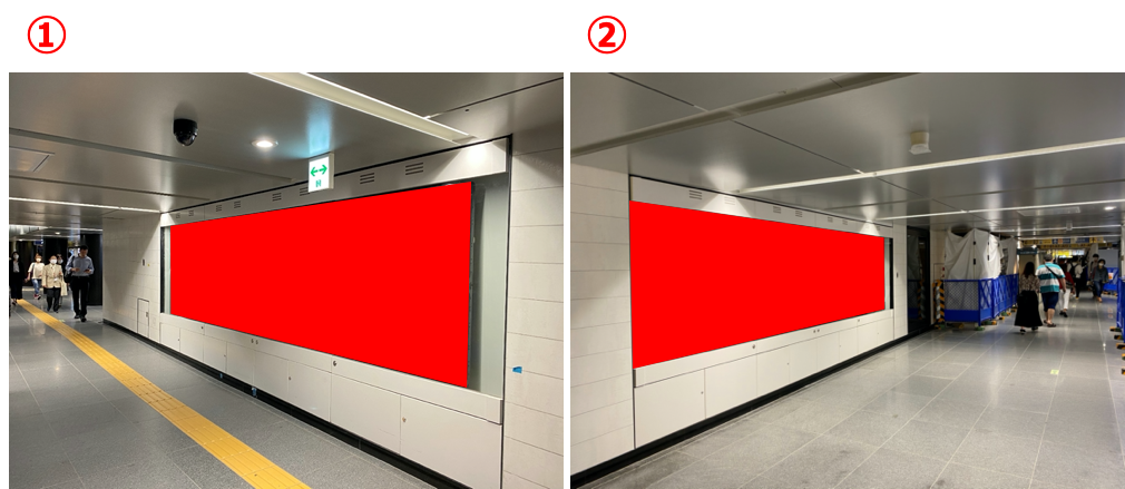 銀座駅構内図