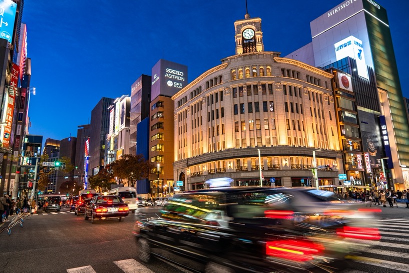 銀座の風景